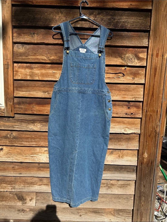 Vintage Dresses & Skirts - Elements denim dress jumper vintage